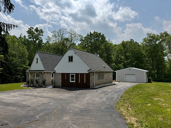 House and detached garage
