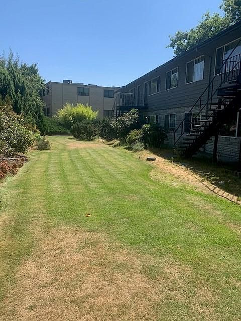 front yard of this unit