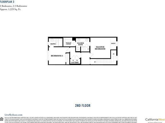 Plan 3, Second Floor