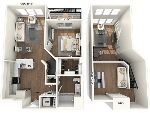 Floor plan AM19.2-L-Base Collection