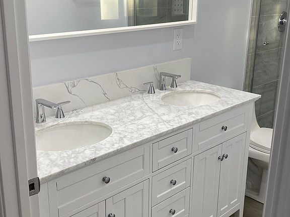 Primary full bathroom vanity
