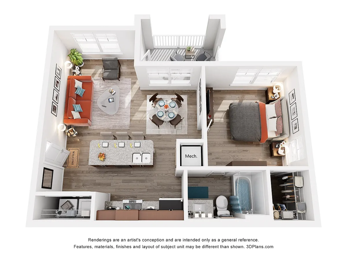 Floor plan Commerce