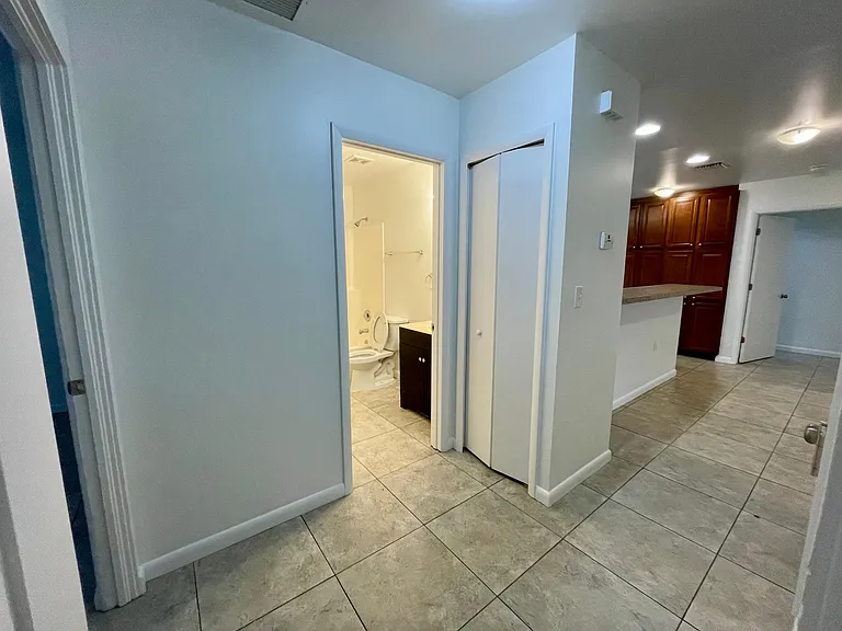 Main bath (view from Bedroom 2)