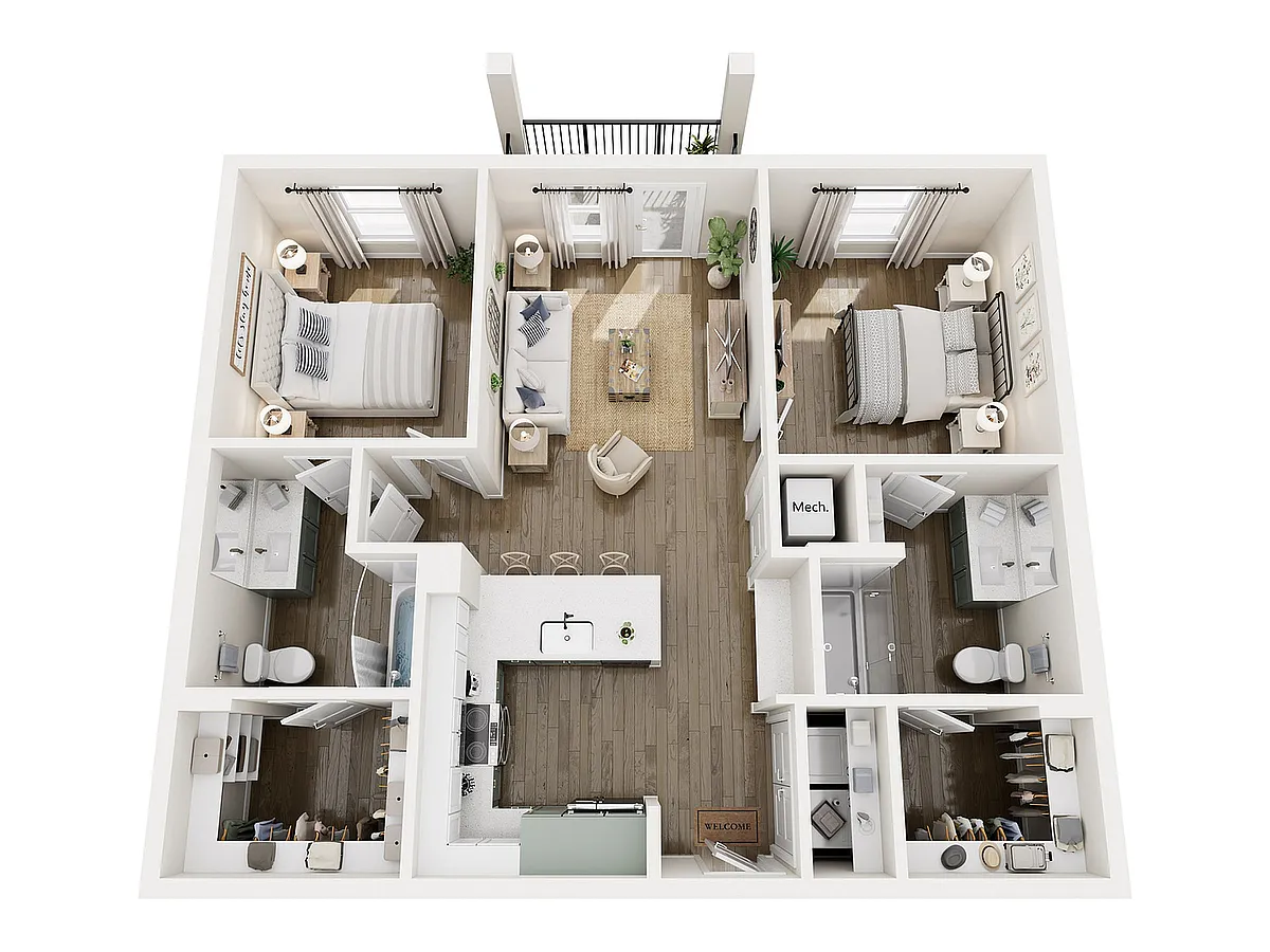 Floor plan B1