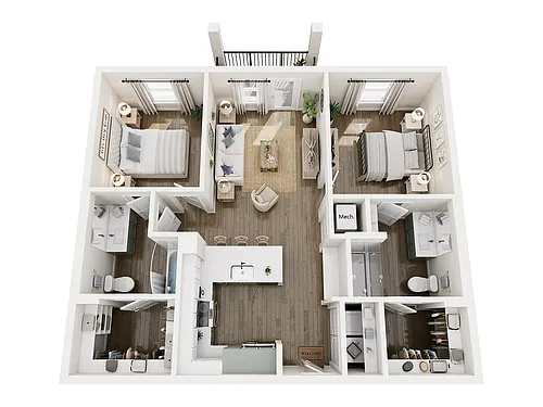 Floor plan B1