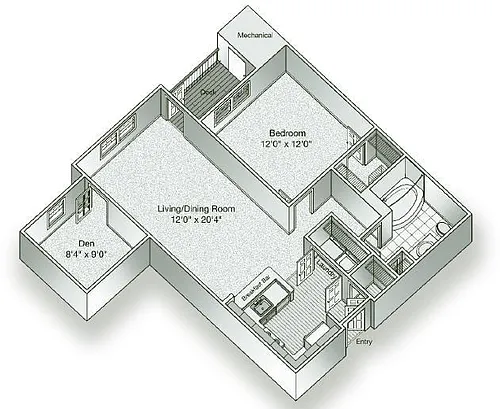Floor plan The Porter