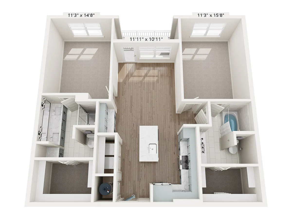 Floor plan B12