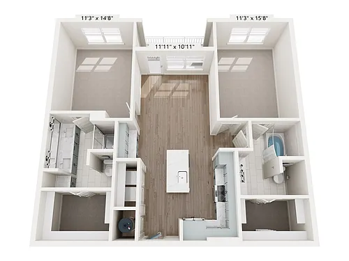 Floor plan B12