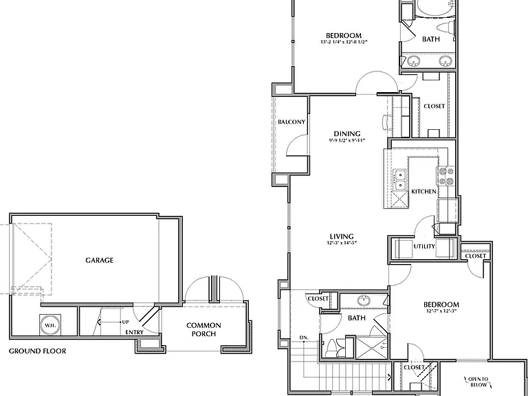 C1 floor plan Palms at Cinco Ranch