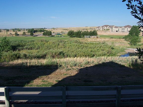 backyard view of cherry creek