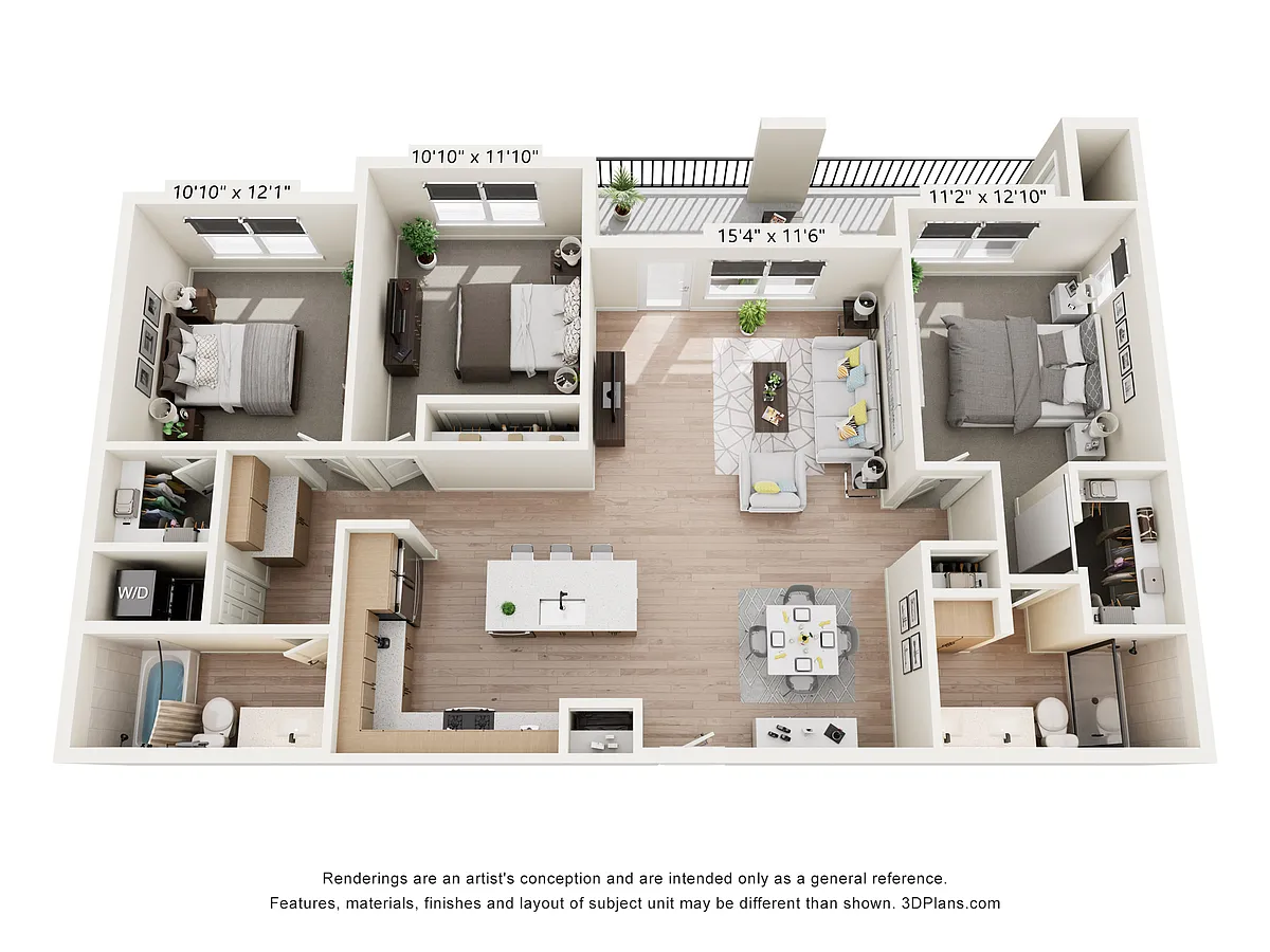 Floor plan Zinfandel