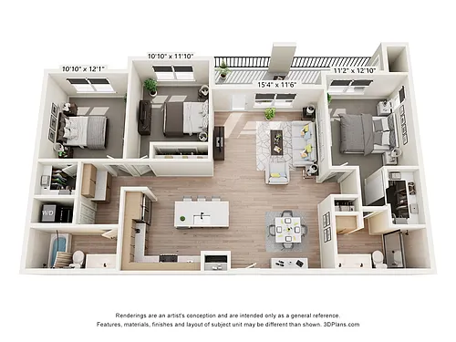 Floor plan Zinfandel