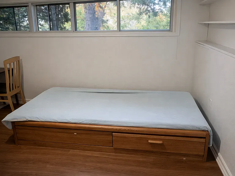Bedroom A: $950 Private room with Single Sized Bed