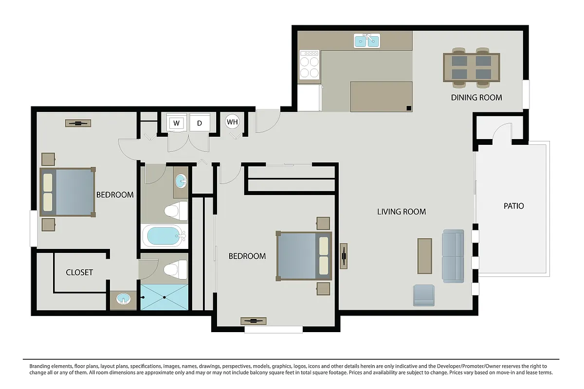Floor plan Plan 2B