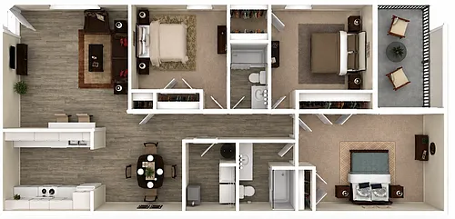 Floor plan The Riverine-Platinum