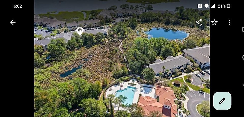 Location near boardwalk pool