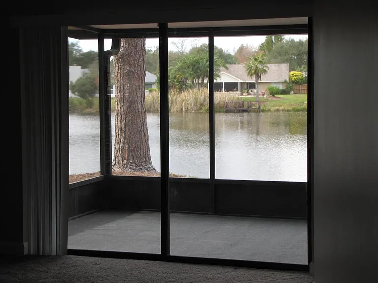 Lake View from Living Room