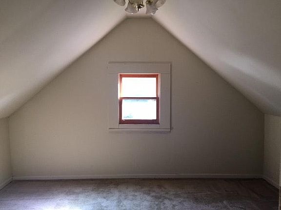 Finished attic room