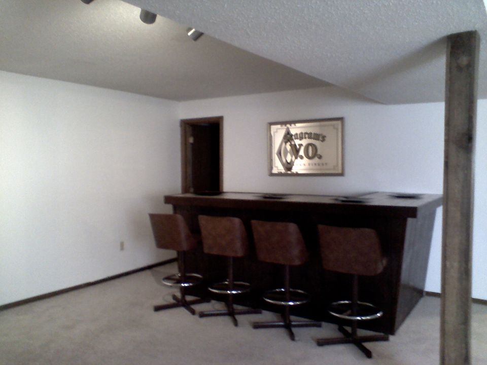dry bar in bsmt family rm