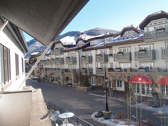 Patio View down Main St