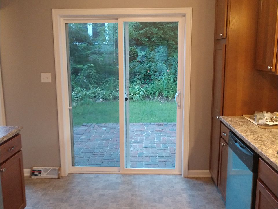 Patio door from Kitchen
