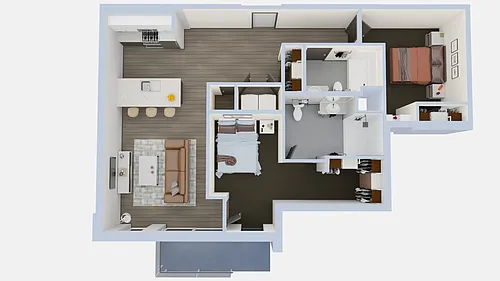Floor plan B3