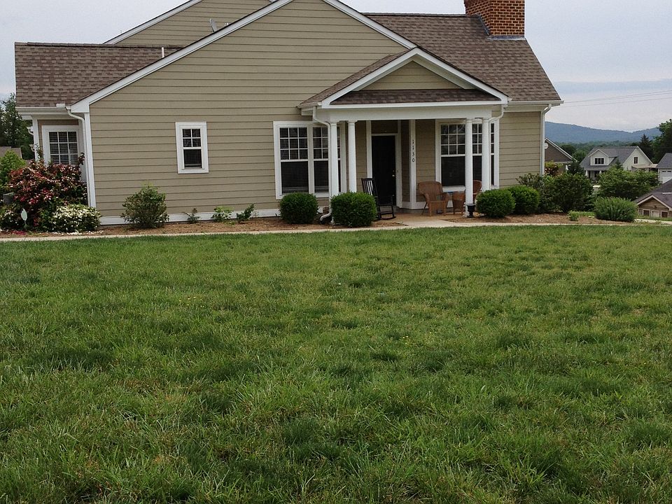 Green space outside this end unit