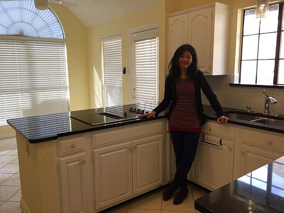 beautiful remodeled kitchen.