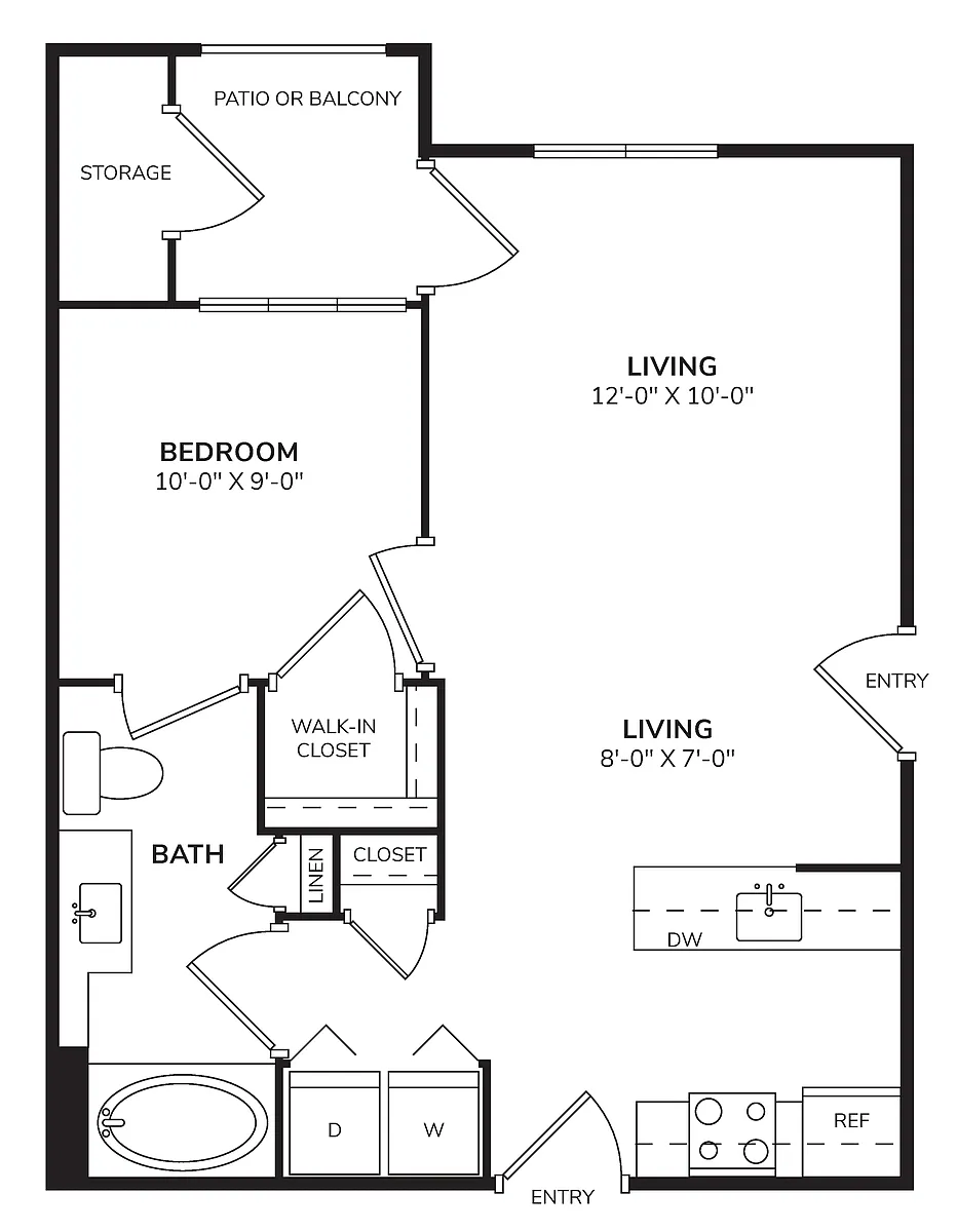 Floor plan Prato