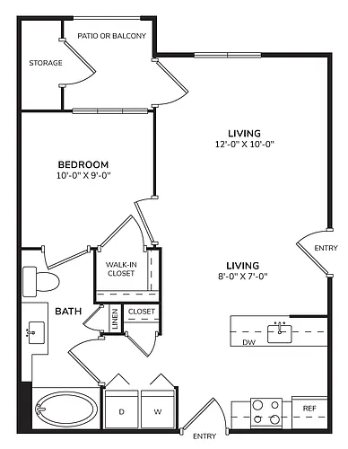 Floor plan Prato