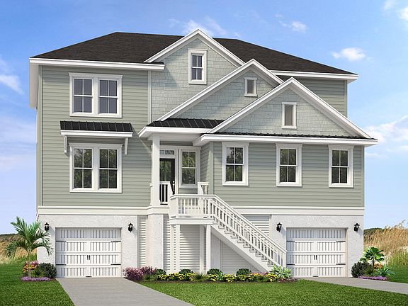 Topsail Craftsman Elevation