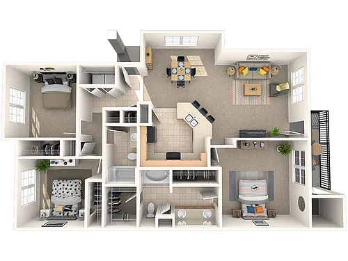 Floor plan Cypress