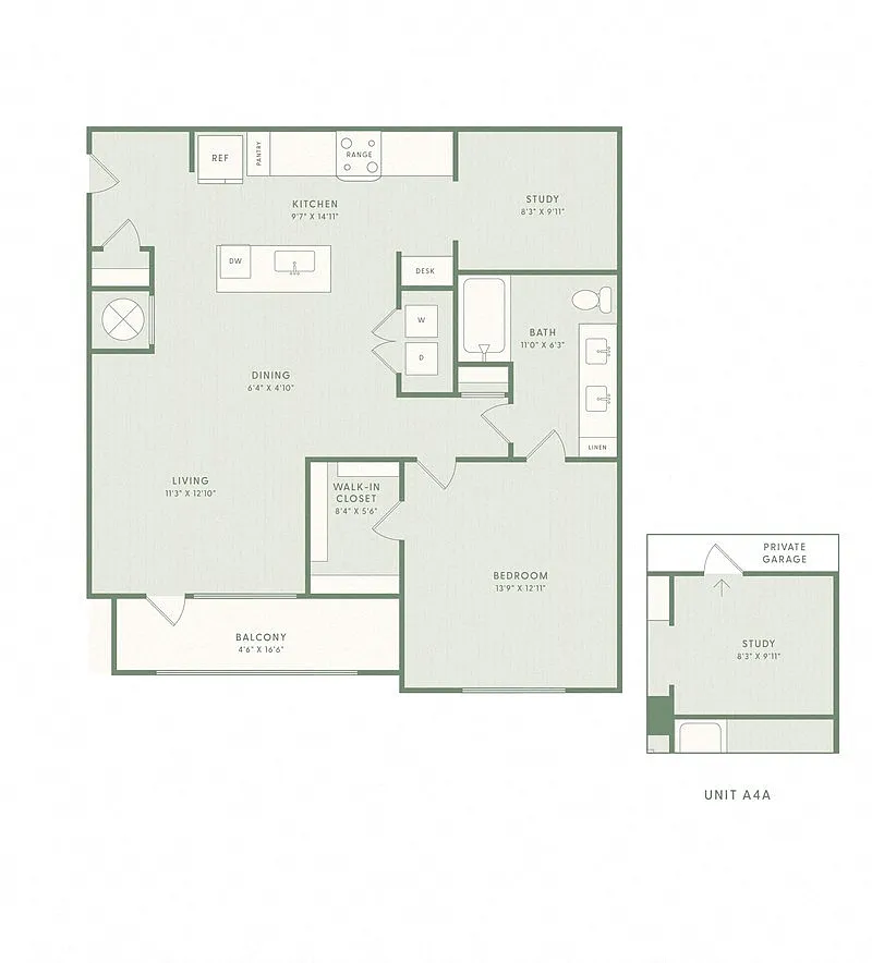 Floor plan A4 Essential Housing