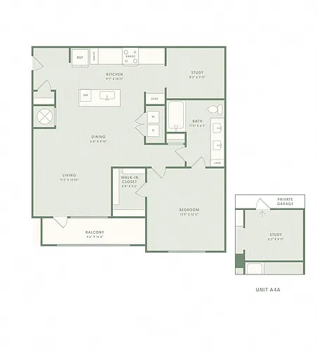 Floor plan A4 Essential Housing