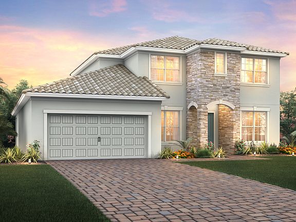 Elevation FM2B with stone