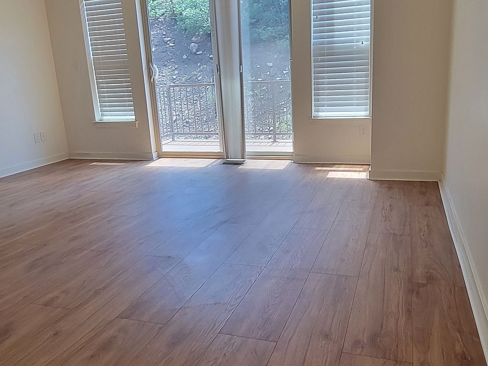 Walk up stairs to the 2nd floor (living room).