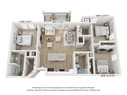 Floor plan C1