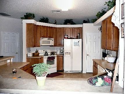 Large open kitchen