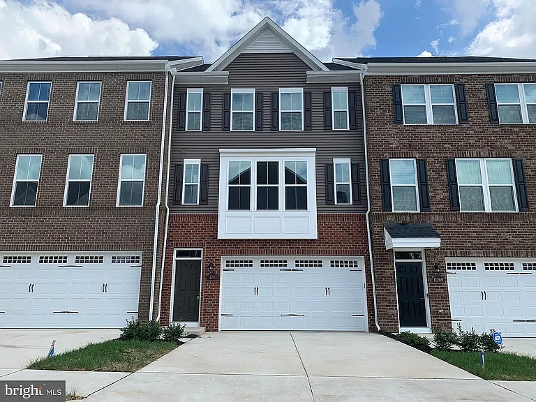 Outside view of Garage door and Entrance