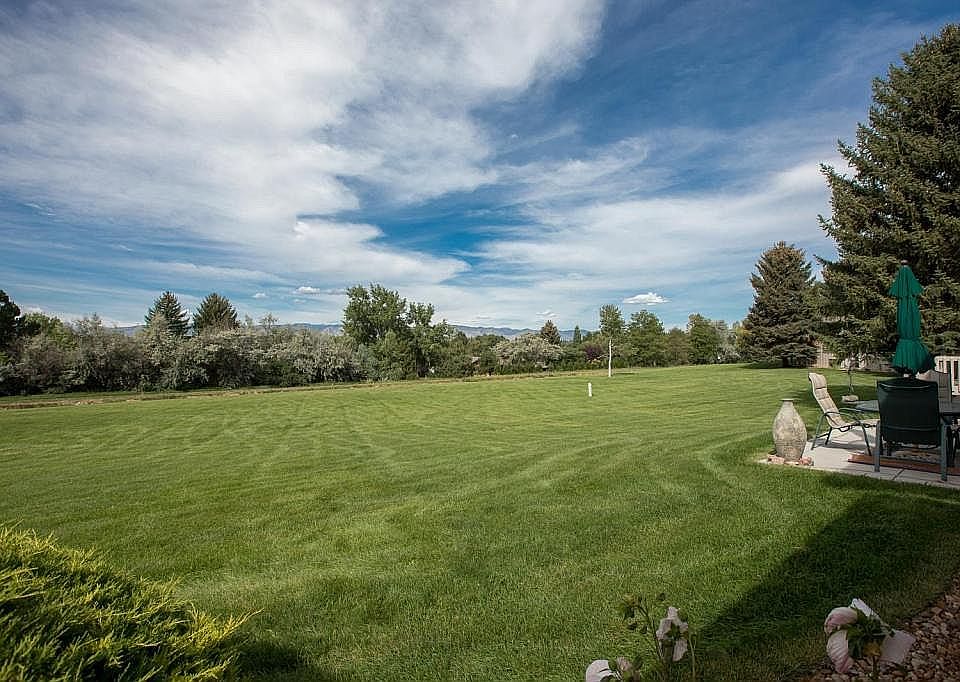 Backyard view