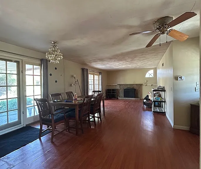 Living Room, open to backyard
