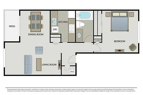Floor plan Plan 1A