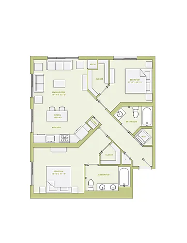 Floor plan B4