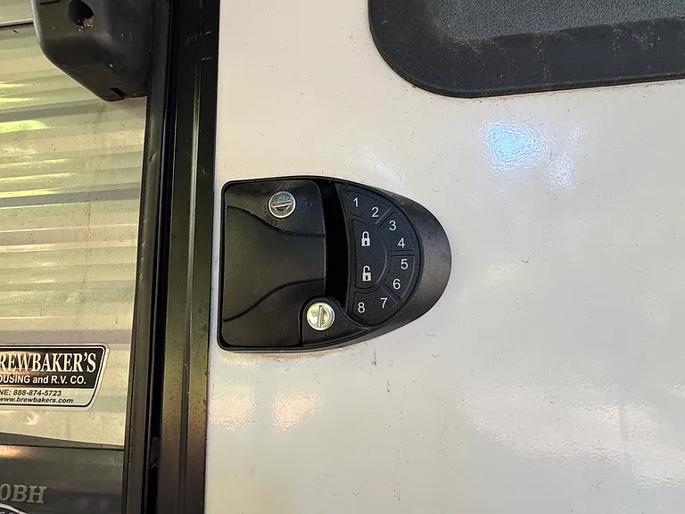 Secure keyless lock.