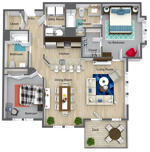 Floor plan Maple