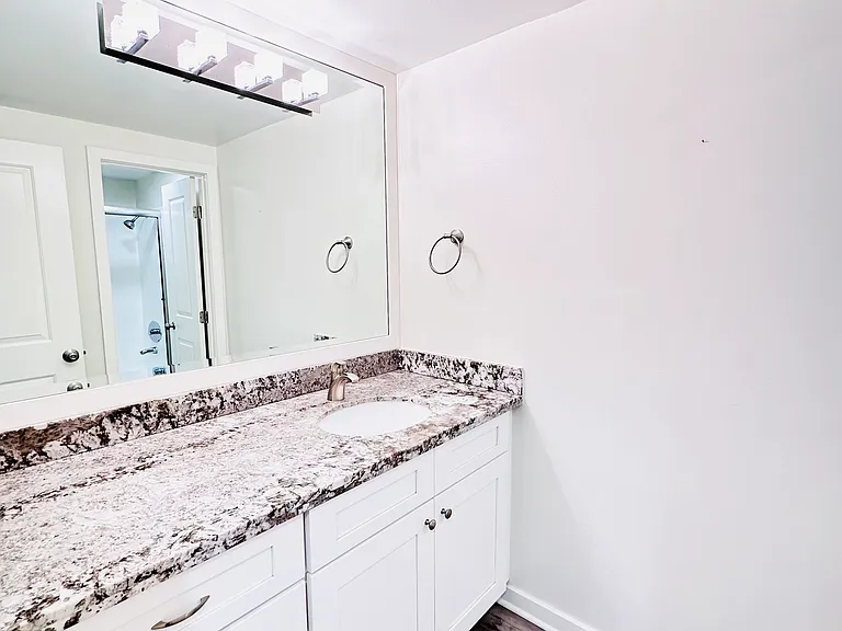 Second bathroom sink/vanity area