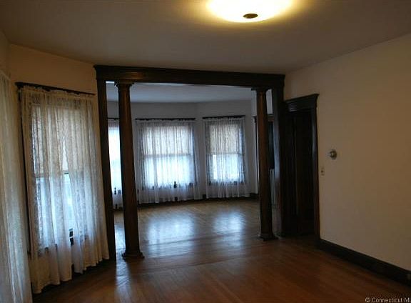 View to parlor from dining ...