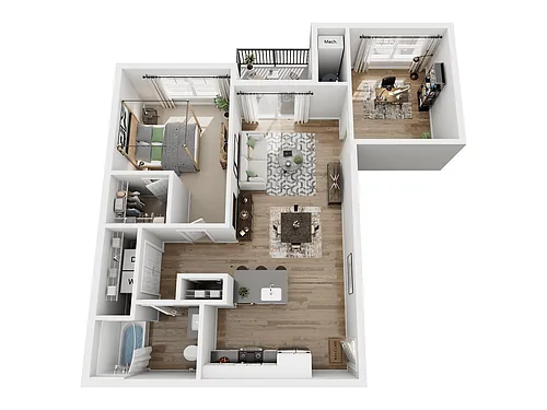 Floor plan The Crossing