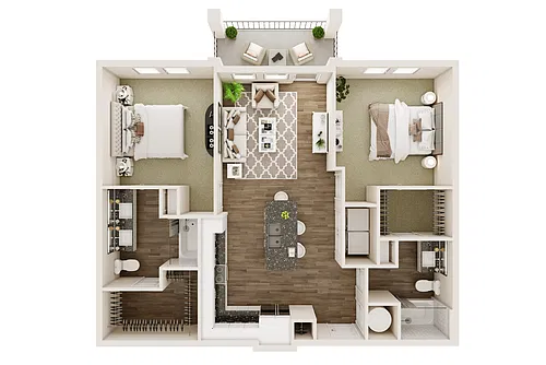 Floor plan B1