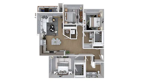 Floor plan 3X2-1452